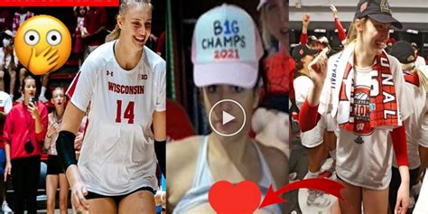 uw madison volleyball leaked|UW